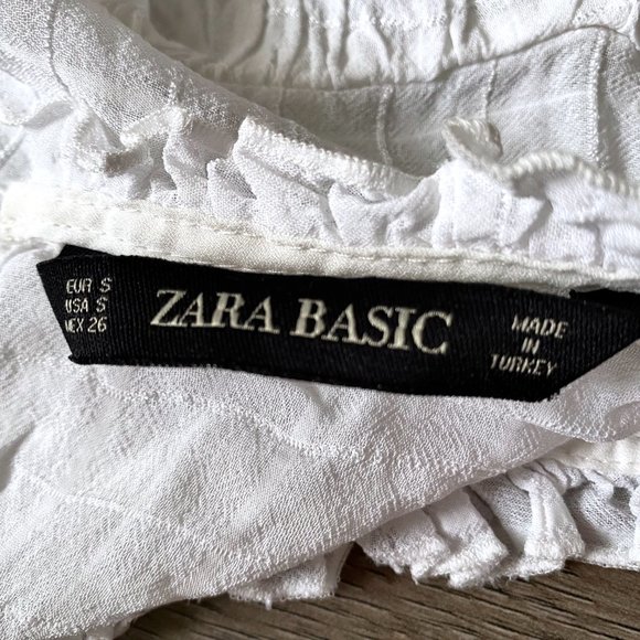 Zara White Fancy Top - Picture 11 of 11